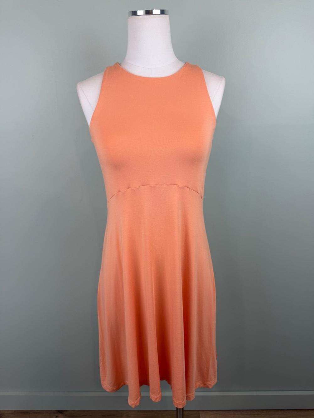 Athleta Santorini Thera Dress Cactus Peach Small PetiteTravel Tank dress Soft